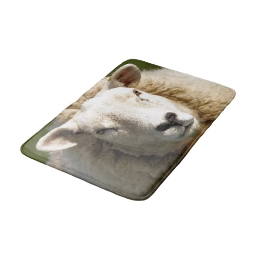 かわいい羊 バスマット (アングル)