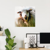 かわいい羊 ポスター (ホームオフィス)