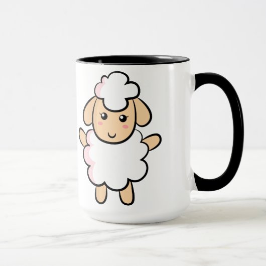 かわいい羊 マグカップ (右)