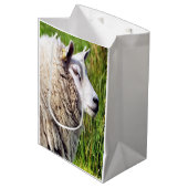 かわいい羊 ミディアムペーパーバッグ (正面アングル)