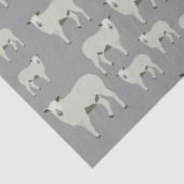 かわいい羊&ラムファーム動物のパターン 薄葉紙 (詳細)