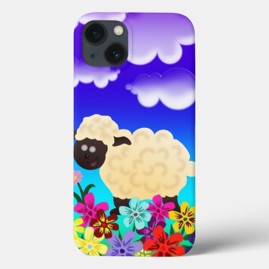 かわいい羊 Case-Mate iPhoneケース (裏面)