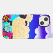 かわいい羊 iPhoneケース (裏面横)