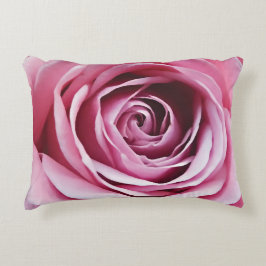 かわいい美しいピンクのローズフラワーガール子供部屋 アクセントクッション
