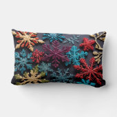 かわいい美しい鮮やかフェスティバルの目を引く居心地の良い ランバークッション (裏面)