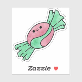 かわいい美味しいお菓子 シール