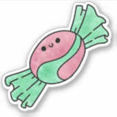かわいい美味しいお菓子 シール (正面)