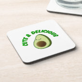 かわいい美味しいアボカド コースター (左側)
