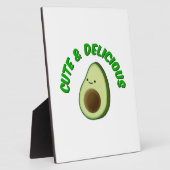 かわいい美味しいアボカド フォトプラーク (側面)