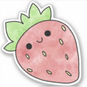 かわいい美味しいクワ シール (正面)