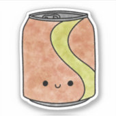 かわいい美味しいコークス シール (正面)