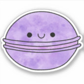 かわいい美味しいマカロン シール (正面)