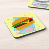 かわいい美味しそうなハンバーガー コースター (左側)