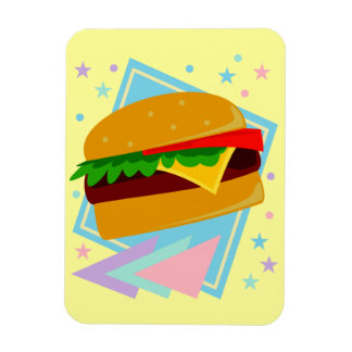 かわいい美味しそうなハンバーガー マグネット