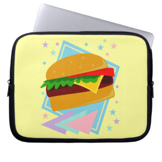 かわいい美味しそうなハンバーガー ラップトップスリーブ
