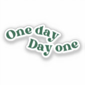 かわいい美学の小さなステッカー – かわいいビニルデカール シール (正面)