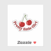 かわいい美学の小さなステッカー – かわいいビニルデカール シール (シート)