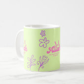 かわいい美学ムスリムマグカップ コーヒーマグカップ (正面左)