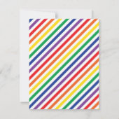 かわいい翼のユニコーン プールフロート 子供の誕生日パーティー 招待状 (裏面)