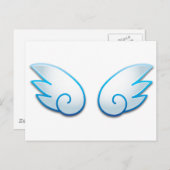 かわいい翼 ポストカード (正面/裏面)