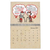 かわいい老人退おもしろい職者たち,老後の冗談引用文 カレンダー (2月 2027)