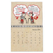 かわいい老人退おもしろい職者たち，老後の冗談引用文 カレンダー (2月 2026)