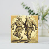 かわいい老夫婦踊り (スタンド正面)