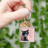 かわいい考えタキシードキーホルダー キーホルダー (手)