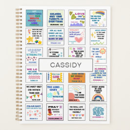 かわいい聖なる書物、 経典の子供は聖書の聖句を記憶 プランナー手帳