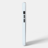 かわいい聖書の青いドットウサギのパステルクロス Case-Mate iPhoneケース (裏面 / 左)