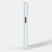 かわいい聖書の青いドットウサギのパステルクロス Case-Mate iPhoneケース (裏面 / 右)