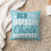 かわいい聖歌隊のティール(緑がかった色) クッション (ブランケット)