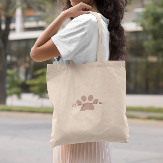 かわいい肉球デザイン | Dog Mom Stuff トートバッグ