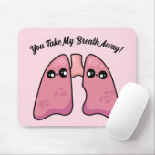 かわいい肺 - 人体生物学 マウスパッド (マウス)