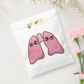 かわいい肺 - 人体解剖学 フェイバーバッグ (封をした状態)