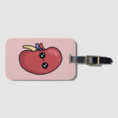 かわいい腎臓 - 人体生物学 ラゲッジタグ (正面横)