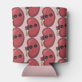 かわいい腎臓 – 人間生物学 缶クーラー (裏面)