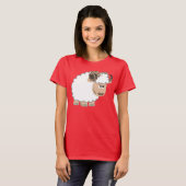 かわいい自信のある漫画のラム女性Tシャツ Tシャツ (正面フル)