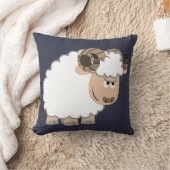 かわいい自信のある漫画のラム クッション (ブランケット)