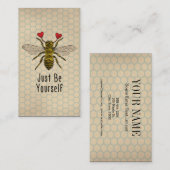 かわいい自分でいよう 名刺 (正面/裏面)