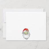 かわいい自分にグルーヴな小さなクリスマスの写真を持っている シーズンカード (裏面)