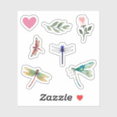 かわいい自然のスクラップブック作り シール (シート)