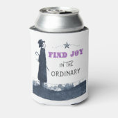 . .かわいい自然の中で楽しむ 缶クーラー (缶裏面)