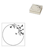 かわいい自然ジャーナル ラバースタンプ (押印)