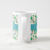 かわいい自然フローラカチ ジャンボコーヒーマグカップ (裏面)