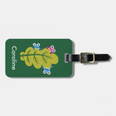 かわいい自然好きの子供たち ラゲッジタグ (正面横)