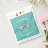 かわいい自転車キッズバイクバースデーパーティーサイクリング フェイバーバッグ (封をした状態)