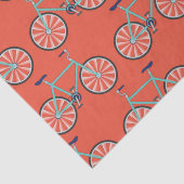 かわいい自転車キッズバイクバースデーパーティーサイクリング 薄葉紙 (詳細)