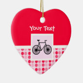 かわいい自転車 セラミックオーナメント (右)