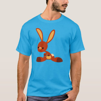 かわいい興味のある漫画のうさぎTシャツ Tシャツ